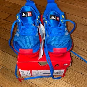 Adidas lego sneakers new with box and tags Lego Sport J 10.5 Kids